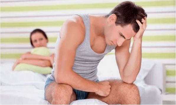 Because a man acquires sexual impotence