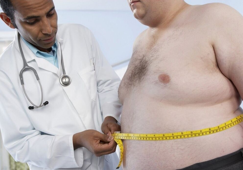Obesity is the cause of potency weakness and a reason to visit a doctor